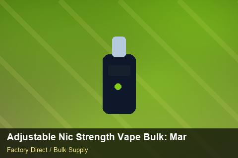 Adjustable Nic Strength Vape Bulk — Adjustable Nic Strength Vape Bulk: Margin Calculator — for UK Retailers photo 2
