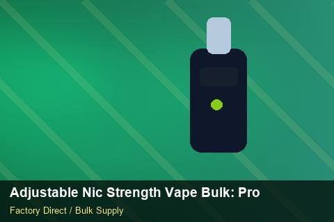 Adjustable Nic Strength Vape Bulk — Adjustable Nic Strength Vape Bulk: Procurement Checklist — for UK Retailers photo 2