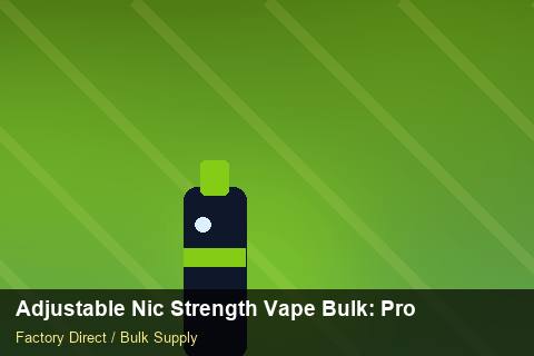 Adjustable Nic Strength Vape Bulk — Adjustable Nic Strength Vape Bulk: Product Launch Playbook — for UK Retailers photo 2