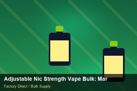 Adjustable Nic Strength Vape Bulk — Adjustable Nic Strength Vape Bulk: Market Trends 2026 — for US Distributors photo 1