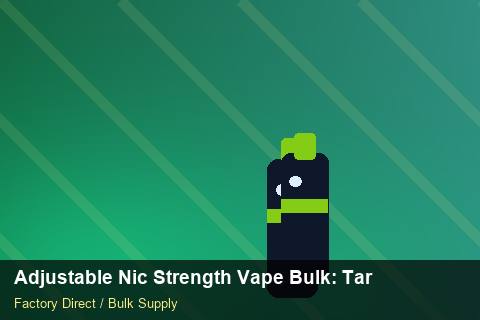 Adjustable Nic Strength Vape Bulk — Adjustable Nic Strength Vape Bulk: Tariff & HS Code — for US Distributors photo 2