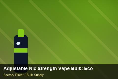 Adjustable Nic Strength Vape Bulk — Adjustable Nic Strength Vape Bulk: Eco-Friendly Materials — for US Distributors photo 2