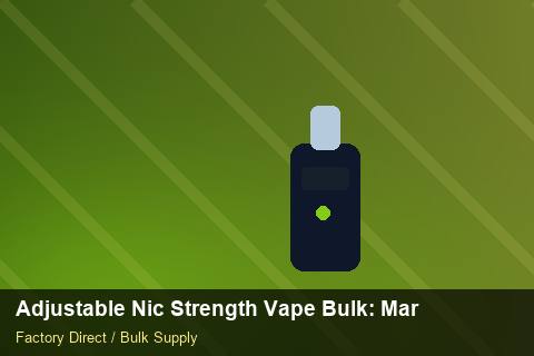 Adjustable Nic Strength Vape Bulk — Adjustable Nic Strength Vape Bulk: Margin Calculator — for US Distributors photo 2