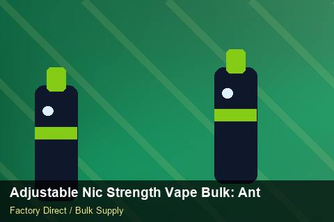 Adjustable Nic Strength Vape Bulk — Adjustable Nic Strength Vape Bulk: Anti-Counterfeit Measures — for US Distributors photo 2