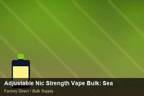 Adjustable Nic Strength Vape Bulk — Adjustable Nic Strength Vape Bulk: Seasonal Planning — for US Distributors photo 1