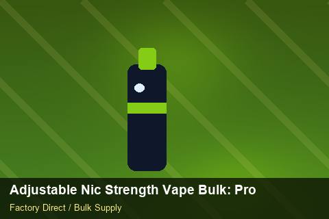 Adjustable Nic Strength Vape Bulk — Adjustable Nic Strength Vape Bulk: Product Launch Playbook — for US Distributors photo 2