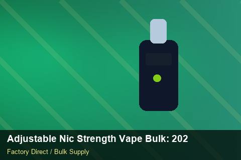 Adjustable Nic Strength Vape Bulk — Adjustable Nic Strength Vape Bulk: 2026 Buyer's Handbook — for EU Chains photo 2