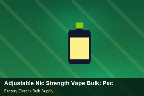 Adjustable Nic Strength Vape Bulk — Adjustable Nic Strength Vape Bulk: Packaging Standards — for EU Chains photo 1