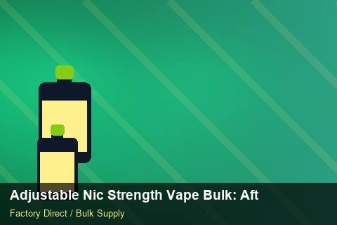Adjustable Nic Strength Vape Bulk — Adjustable Nic Strength Vape Bulk: After-Sales Support — for EU Chains photo 2