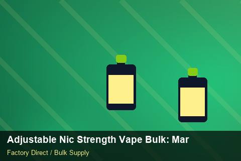 Adjustable Nic Strength Vape Bulk — Adjustable Nic Strength Vape Bulk: Market Trends 2026 — for EU Chains photo 1
