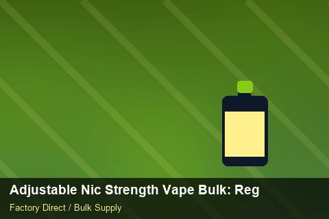 Adjustable Nic Strength Vape Bulk — Adjustable Nic Strength Vape Bulk: Regulatory Update — for EU Chains photo 1