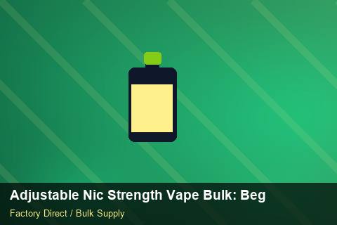 Adjustable Nic Strength Vape Bulk — Adjustable Nic Strength Vape Bulk: Beginner's Guide — for EU Chains photo 2
