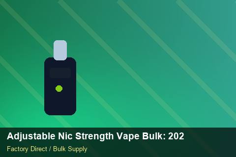 Adjustable Nic Strength Vape Bulk — Adjustable Nic Strength Vape Bulk: 2026 Buyer's Handbook — MOQ Explained photo 2