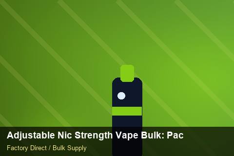 Adjustable Nic Strength Vape Bulk — Adjustable Nic Strength Vape Bulk: Packaging Standards — MOQ Explained photo 2