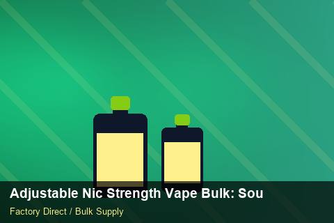 Adjustable Nic Strength Vape Bulk — Adjustable Nic Strength Vape Bulk: Sourcing Workflow — MOQ Explained photo 2