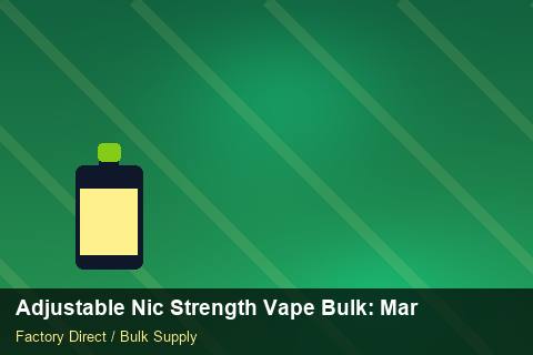 Adjustable Nic Strength Vape Bulk — Adjustable Nic Strength Vape Bulk: Margin Calculator — MOQ Explained photo 1