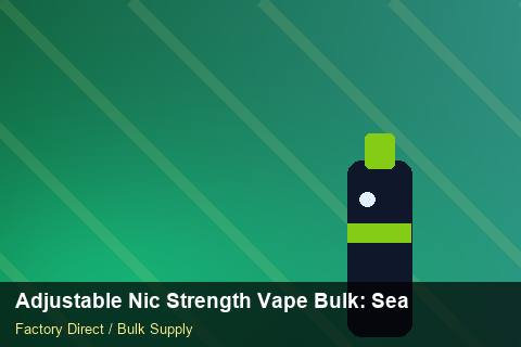 Adjustable Nic Strength Vape Bulk — Adjustable Nic Strength Vape Bulk: Seasonal Planning — MOQ Explained photo 2