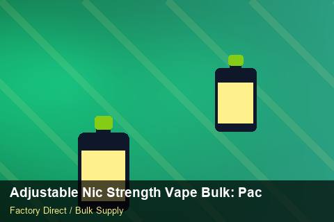 Adjustable Nic Strength Vape Bulk — Adjustable Nic Strength Vape Bulk: Packaging Standards — Cost Breakdown photo 1