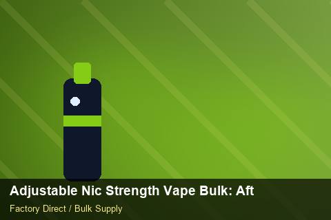 Adjustable Nic Strength Vape Bulk — Adjustable Nic Strength Vape Bulk: After-Sales Support — Cost Breakdown photo 1