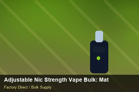 Adjustable Nic Strength Vape Bulk — Adjustable Nic Strength Vape Bulk: Material & Ingredients — Cost Breakdown photo 2