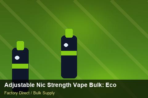 Adjustable Nic Strength Vape Bulk — Adjustable Nic Strength Vape Bulk: Eco-Friendly Materials — Cost Breakdown photo 2
