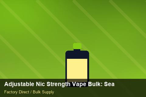 Adjustable Nic Strength Vape Bulk — Adjustable Nic Strength Vape Bulk: Seasonal Planning — Cost Breakdown photo 1