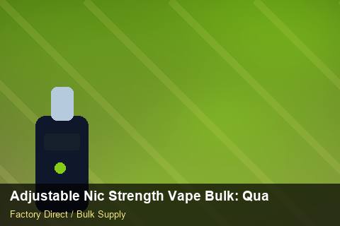 Adjustable Nic Strength Vape Bulk — Adjustable Nic Strength Vape Bulk: Quality Inspection Checklist — Step-by-Step photo 1