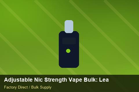 Adjustable Nic Strength Vape Bulk — Adjustable Nic Strength Vape Bulk: Lead Time & MOQ — Step-by-Step photo 2