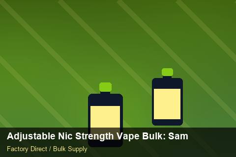 Adjustable Nic Strength Vape Bulk — Adjustable Nic Strength Vape Bulk: Sample Policy — Step-by-Step photo 2