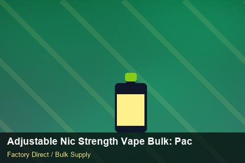 Adjustable Nic Strength Vape Bulk — Adjustable Nic Strength Vape Bulk: Packaging Standards — Step-by-Step photo 1