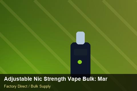 Adjustable Nic Strength Vape Bulk — Adjustable Nic Strength Vape Bulk: Market Trends 2026 — Step-by-Step photo 2