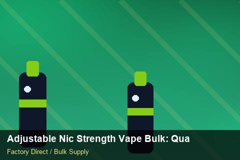Adjustable Nic Strength Vape Bulk — Adjustable Nic Strength Vape Bulk: Quality Control Process — Step-by-Step photo 1