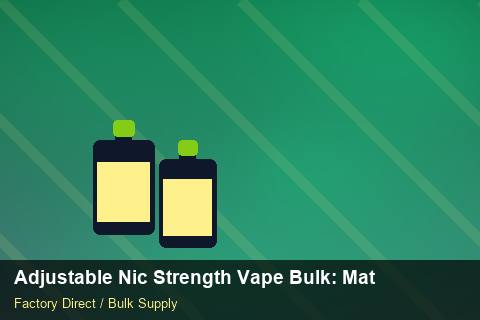 Adjustable Nic Strength Vape Bulk — Adjustable Nic Strength Vape Bulk: Material & Ingredients — Step-by-Step photo 1