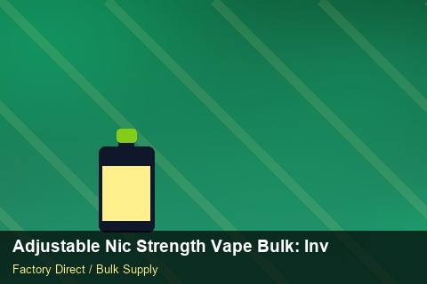 Adjustable Nic Strength Vape Bulk — Adjustable Nic Strength Vape Bulk: Inventory Management — Step-by-Step photo 2