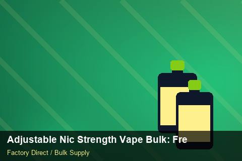 Adjustable Nic Strength Vape Bulk — Adjustable Nic Strength Vape Bulk: Freight Insurance — Step-by-Step photo 1