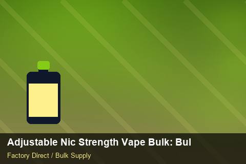 Adjustable Nic Strength Vape Bulk — Adjustable Nic Strength Vape Bulk: Bulk Supplier Guide — Common Mistakes photo 2