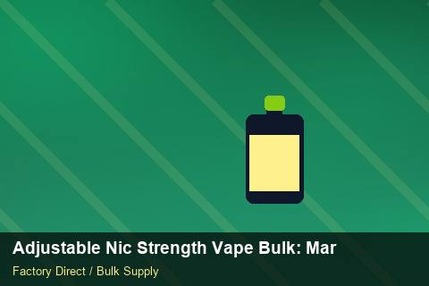 Adjustable Nic Strength Vape Bulk — Adjustable Nic Strength Vape Bulk: Market Trends 2026 — Common Mistakes photo 1