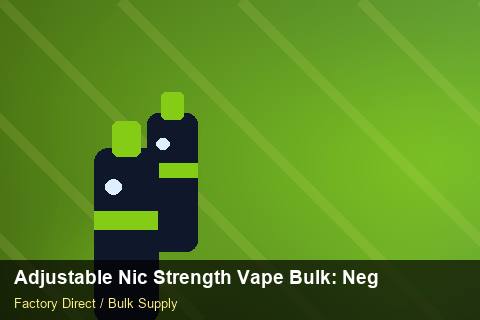 Adjustable Nic Strength Vape Bulk — Adjustable Nic Strength Vape Bulk: Negotiation Tips — Common Mistakes photo 1