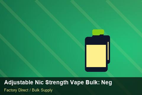 Adjustable Nic Strength Vape Bulk — Adjustable Nic Strength Vape Bulk: Negotiation Tips — Common Mistakes photo 2