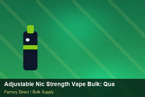 Adjustable Nic Strength Vape Bulk — Adjustable Nic Strength Vape Bulk: Quality Control Process — Common Mistakes photo 1