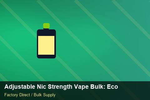Adjustable Nic Strength Vape Bulk — Adjustable Nic Strength Vape Bulk: Eco-Friendly Materials — Common Mistakes photo 1