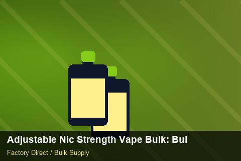 Adjustable Nic Strength Vape Bulk — Adjustable Nic Strength Vape Bulk: Bulk Supplier Guide — Checklist photo 2