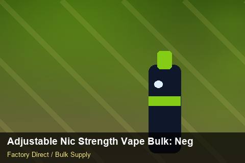 Adjustable Nic Strength Vape Bulk — Adjustable Nic Strength Vape Bulk: Negotiation Tips — Checklist photo 1