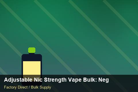 Adjustable Nic Strength Vape Bulk — Adjustable Nic Strength Vape Bulk: Negotiation Tips — Checklist photo 2