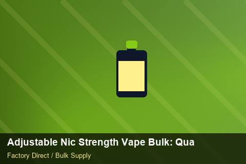Adjustable Nic Strength Vape Bulk — Adjustable Nic Strength Vape Bulk: Quality Control Process — Checklist photo 2
