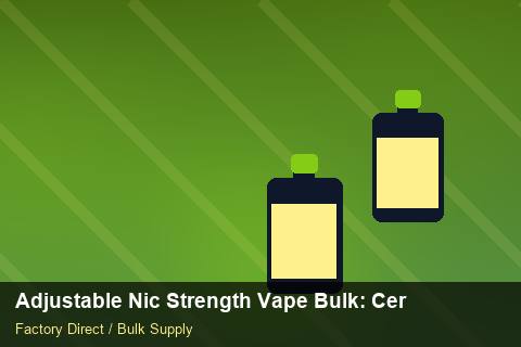 Adjustable Nic Strength Vape Bulk — Adjustable Nic Strength Vape Bulk: Certifications & MSDS — Checklist photo 1