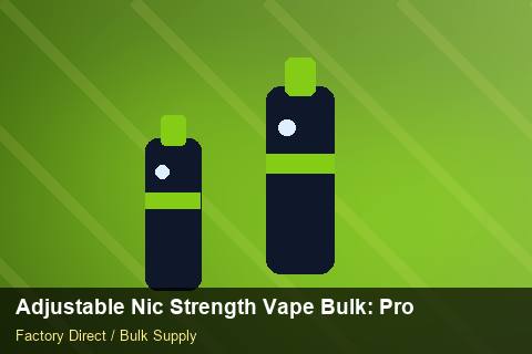 Adjustable Nic Strength Vape Bulk — Adjustable Nic Strength Vape Bulk: Production Capacity — Checklist photo 2