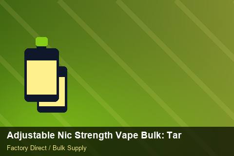 Adjustable Nic Strength Vape Bulk — Adjustable Nic Strength Vape Bulk: Tariff & HS Code — Checklist photo 1