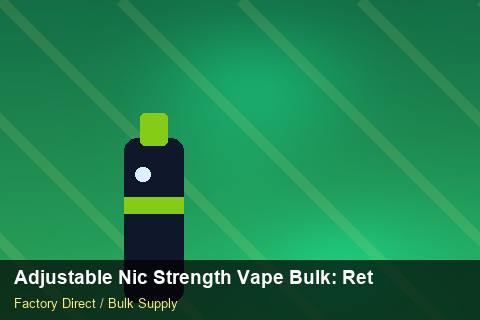 Adjustable Nic Strength Vape Bulk — Adjustable Nic Strength Vape Bulk: Returns & Warranty — Checklist photo 1