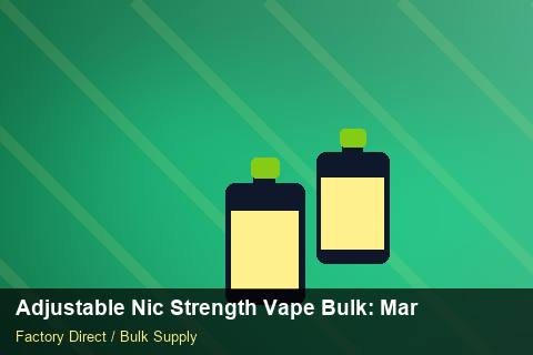 Adjustable Nic Strength Vape Bulk — Adjustable Nic Strength Vape Bulk: Margin Calculator — Checklist photo 1